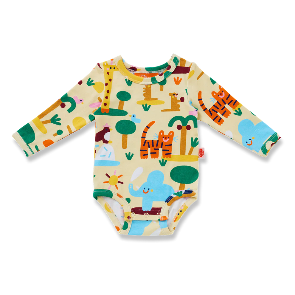 Zoo Crew Romper Long Sleeve