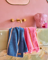Blue Lagoon Bamboo Hand Towel