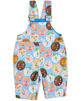 Cheer Up Baby Organic Cotton Quilted Fleece Overalls