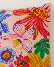 Load image into Gallery viewer, Wild Flowers In Bloom Embroidered Cushion

