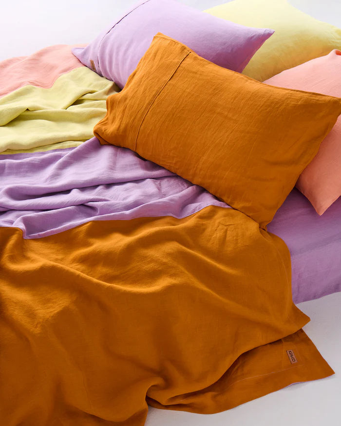 Marmalade Linen Pillowcases - set of 2