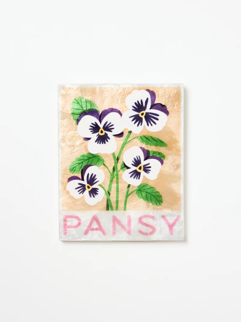 Market Pansy Wall Tile