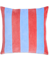 Blue Robin Velvet Cushion