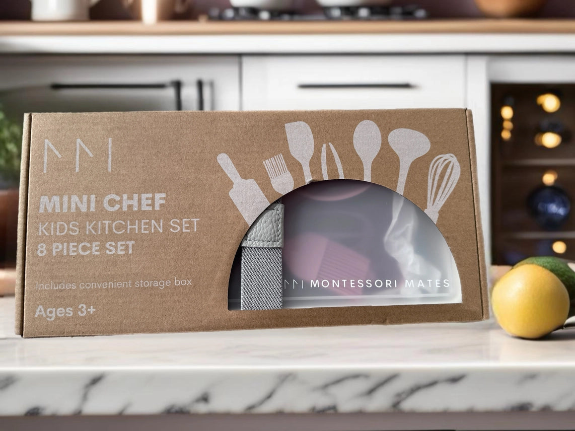 Mini Chef - Kids Silicone Kitchen Set - Cooking, Baking