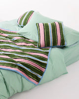 Cactus Stripe Boucle Blanket