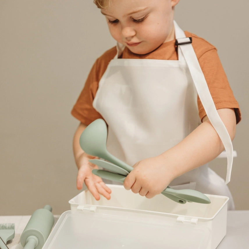 Mini Chef - Kids Silicone Kitchen Set - Cooking, Baking