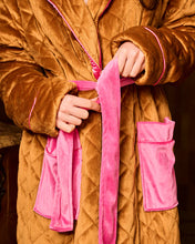 Load image into Gallery viewer, Pecan Delight Velvet Robe
