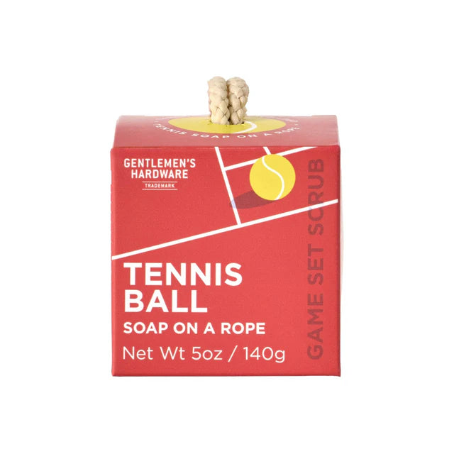 Tennis Ball Soap on a Rope - Sandalwood