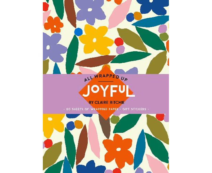 Joyful Wrapping Paper Book