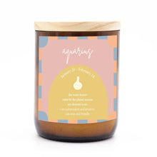 Load image into Gallery viewer, Zodiac Colour Candle - Aquarius
