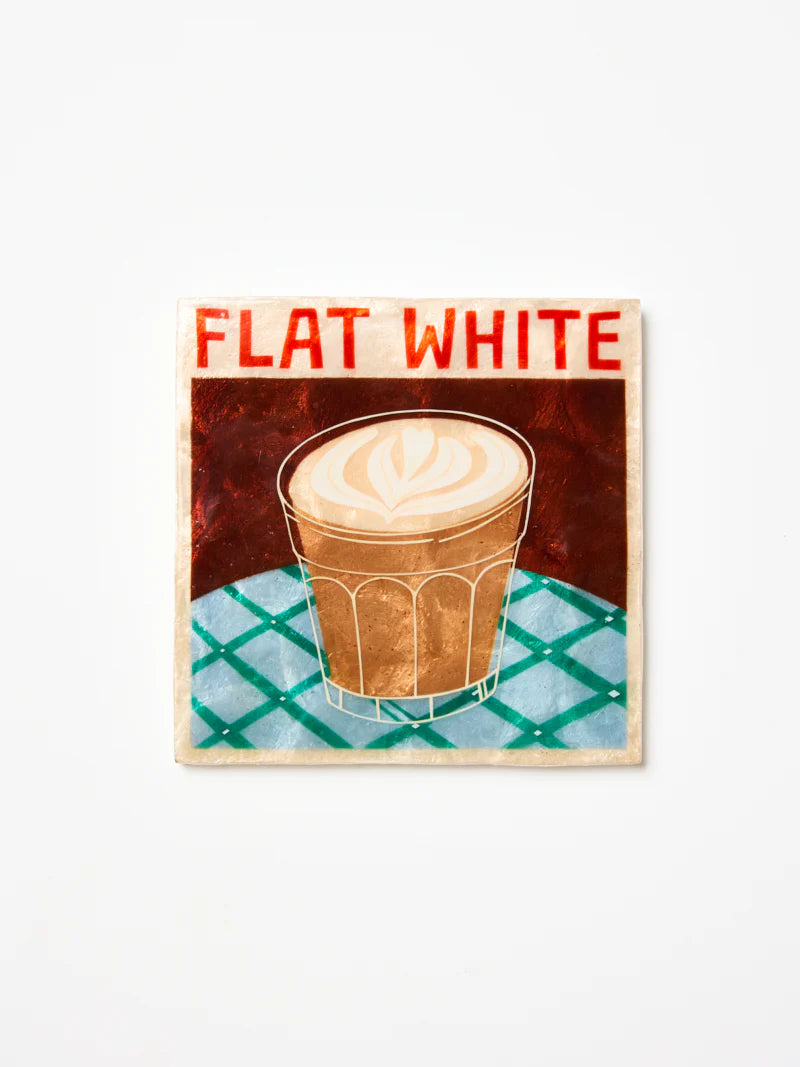 Barista Flat White Wall Art