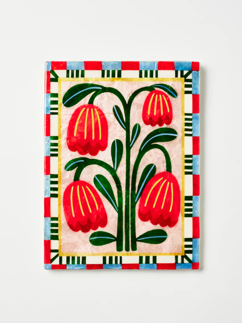 Bloom Nouveau Red Rectangle