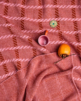 Creme Brulee Check Blanket