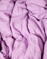 Wisteria Linen Flat Sheet
