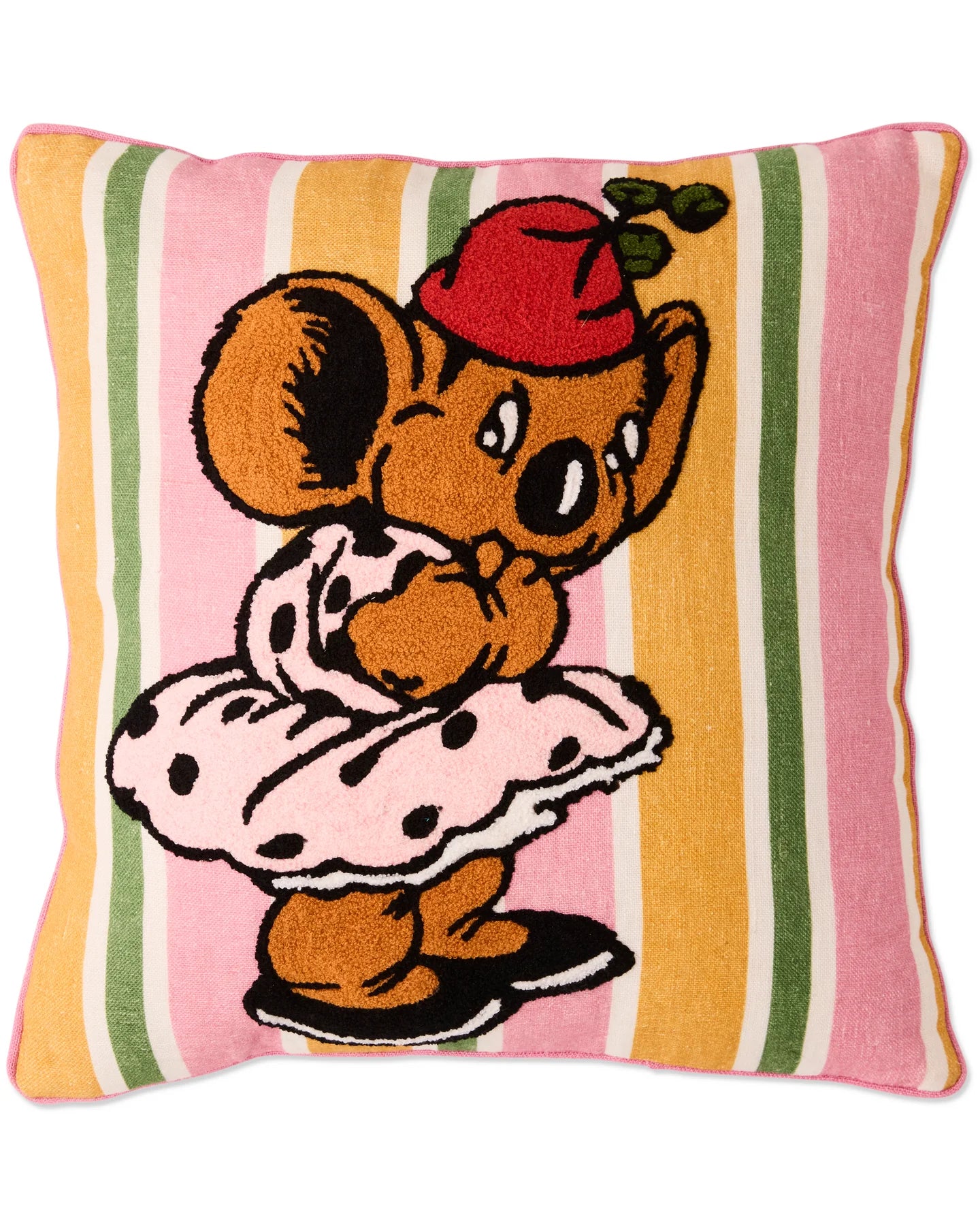 Kip&Co x Blinky Bill Nutsy Embroidered Cushion