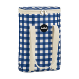 Wine Cooler Bag Blue Check