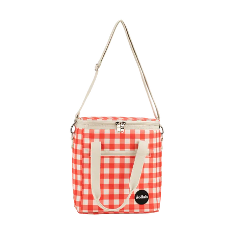 Mini Cooler Red Check