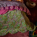 Valeria Scalloped Quilted Bedcover