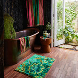 Eliza Bath Mat - Spring Green