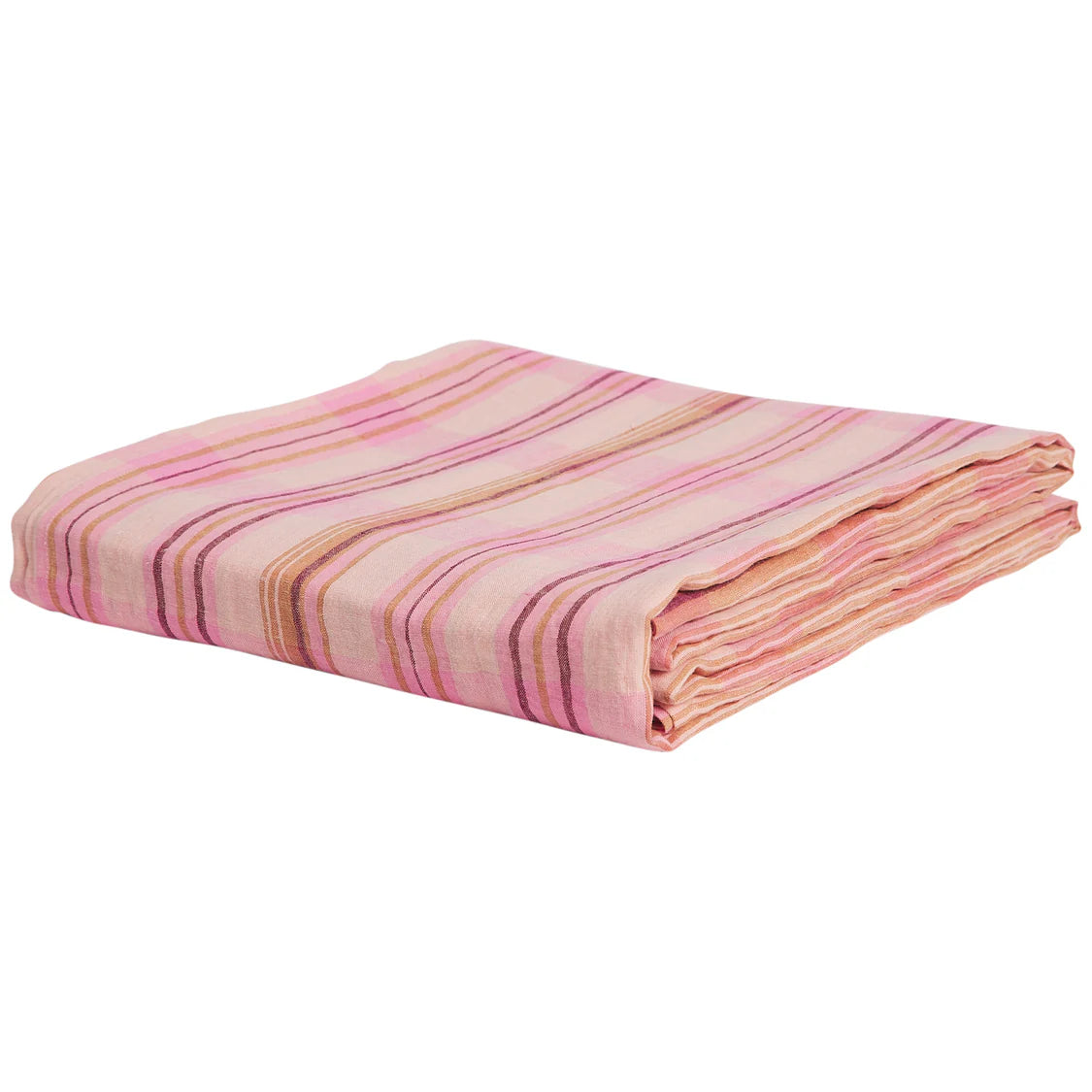 Nicolette Linen Fitted Sheet - Poudre