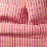 Nicolette Linen Fitted Sheet - Poudre