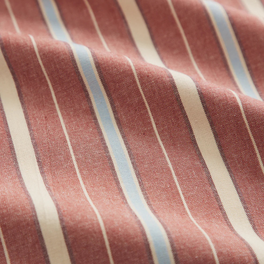 Leon Cotton Fitted Sheet - Burnt Sienna