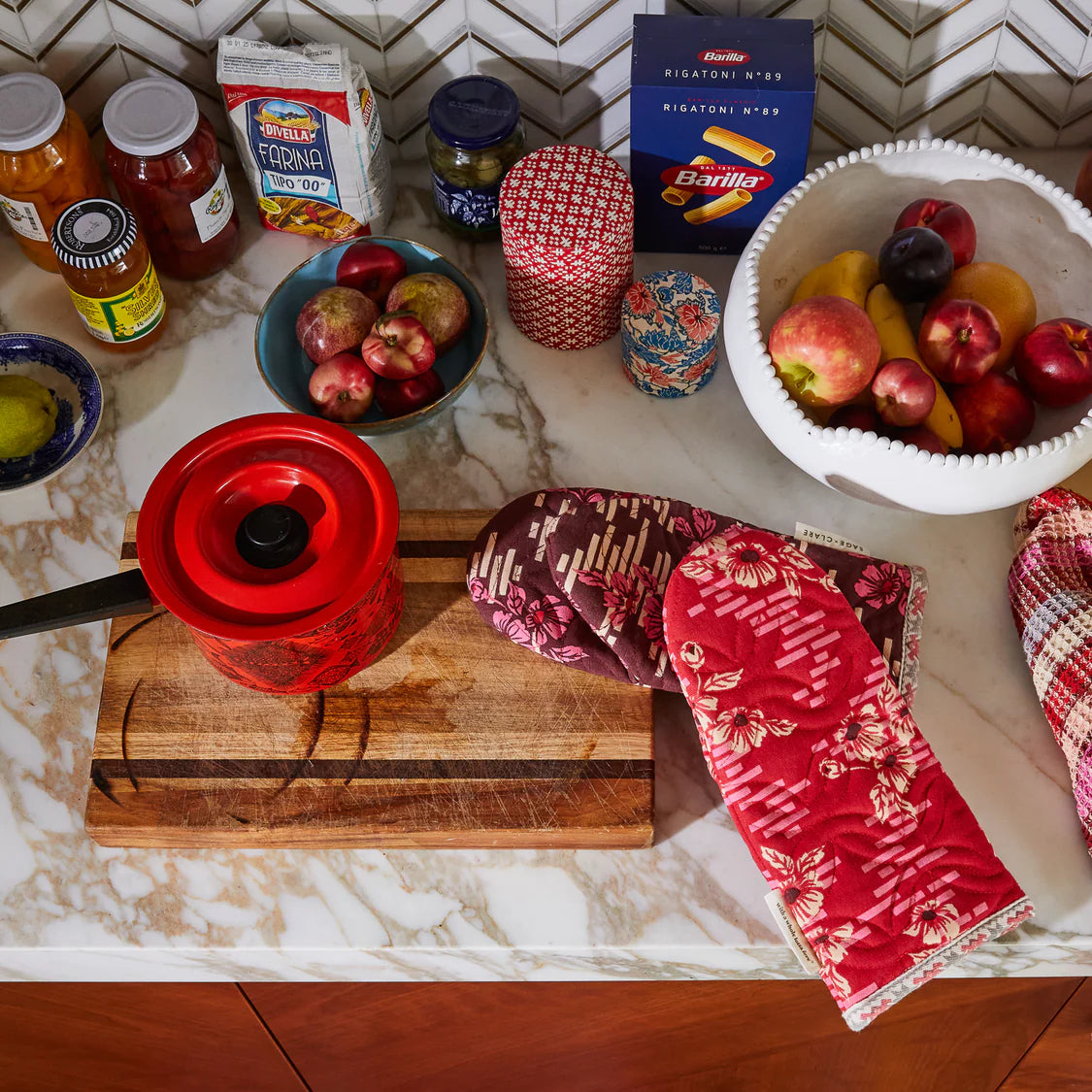 Marta Oven Mitt Set