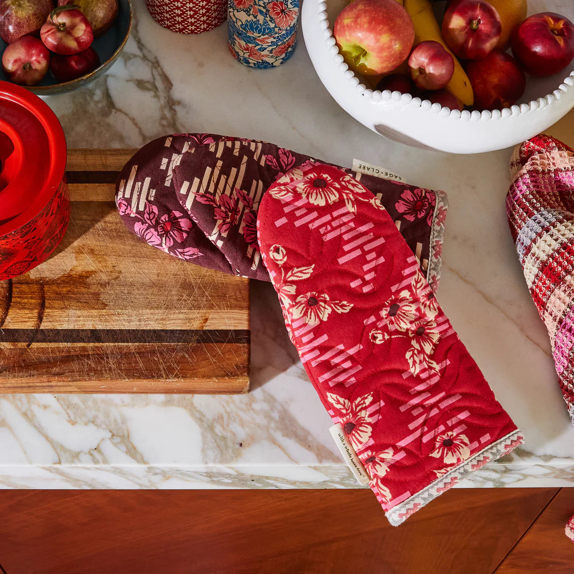 Marta Oven Mitt Set