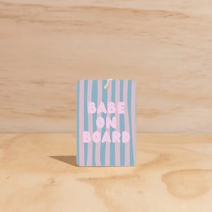 Babe on Board Air Freshener
