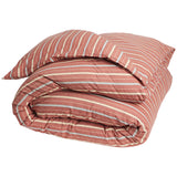 Leon Cotton Quilt Cover - Burnt Sienna