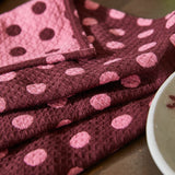 Paige Tea Towel - Rosewood