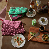 Paige Tea Towel - Rosewood