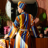 Nicolette Towelling Robe - Russet