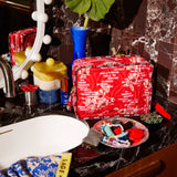 Marta Vanity Bag - Vermillion