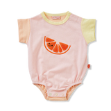 Orange SS Bodysuit  0-3 months last one available