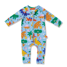 Load image into Gallery viewer, Dino Days Long Sleeve Romper

