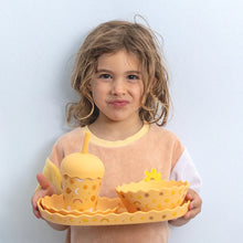Load image into Gallery viewer, Suns Silicone Wavy Edge Bowl and Plate Set
