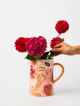 Meadow Jug Pink