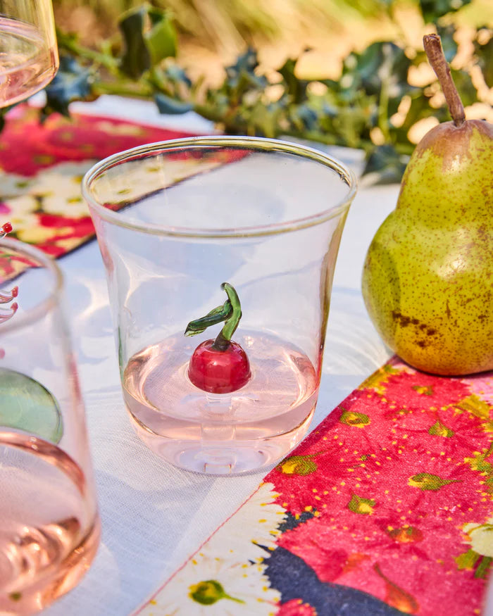 Cherry On Top Carafe & Glass