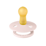 Colour Round Pacifier 2pk - Petal/Plum