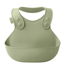 Load image into Gallery viewer, Overall Dinner Bib - Sage
