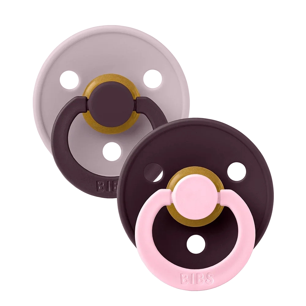 Studio Fusion Colour Pacifier 2pk - Dusty Lilac/Plum
