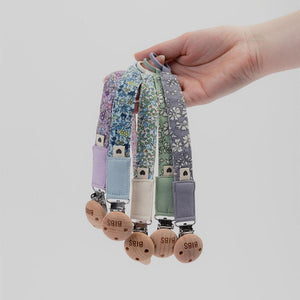 BIBS x Liberty Pacifier Clip - Capel/Sage