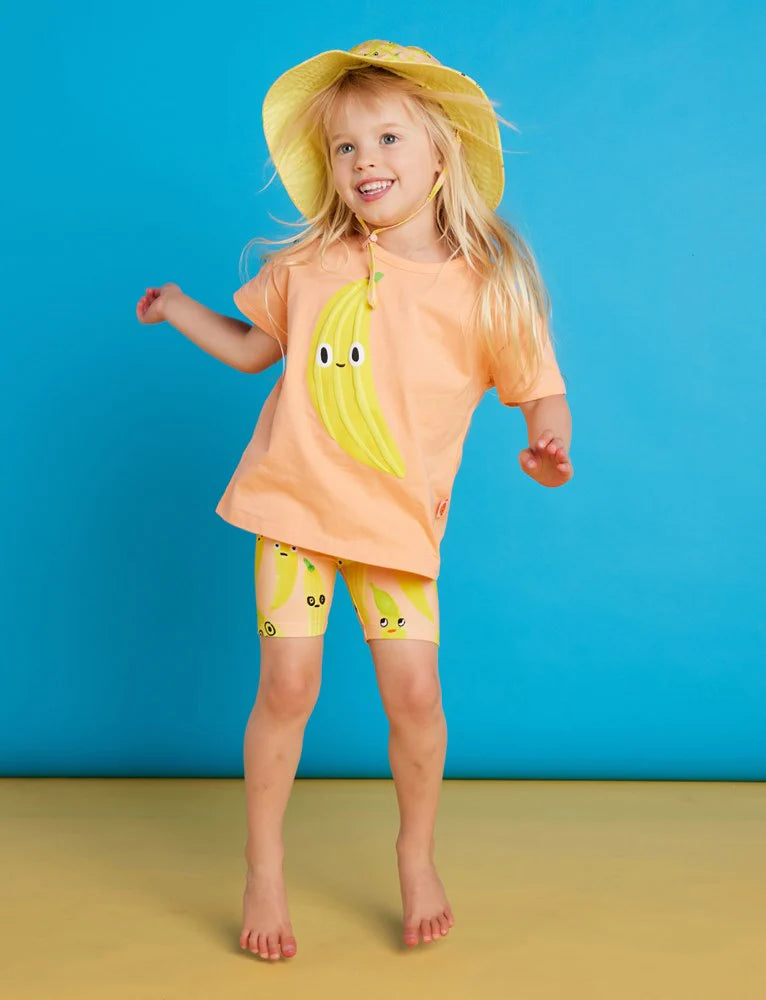 Peel Party Kids Bike Shorts