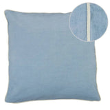 Jane Linen/Cotton Cushion - Sky