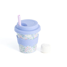 Load image into Gallery viewer, Blue Floral Cup 4oz
