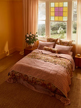 Buttercup Rust Linen Standard Pillowcases