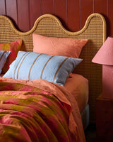 Como Stripe Linen Pillowcases