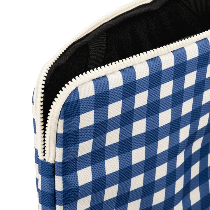 Laptop Case Blue Check