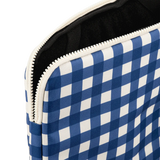 Laptop Case Blue Check